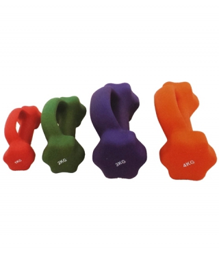 Neopren Dumbbels Sechseckig SPARTAN 2 x 5 kg
